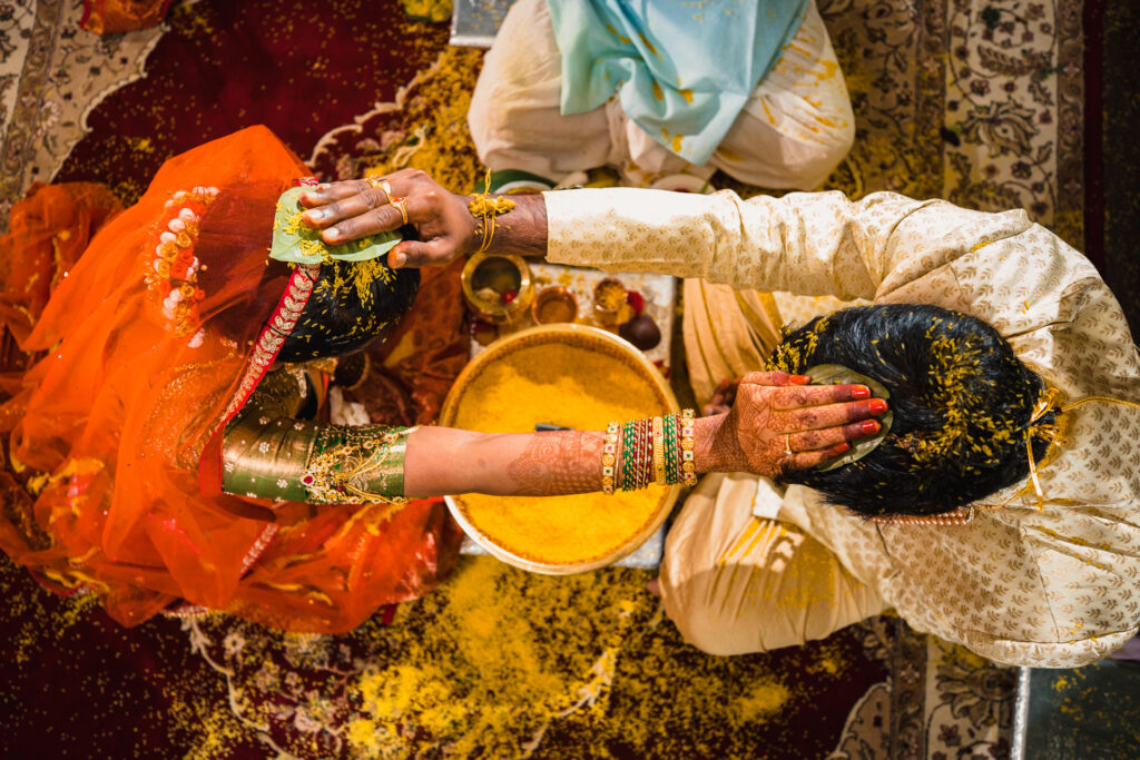 A detail of a Colorado Indian ceremony.